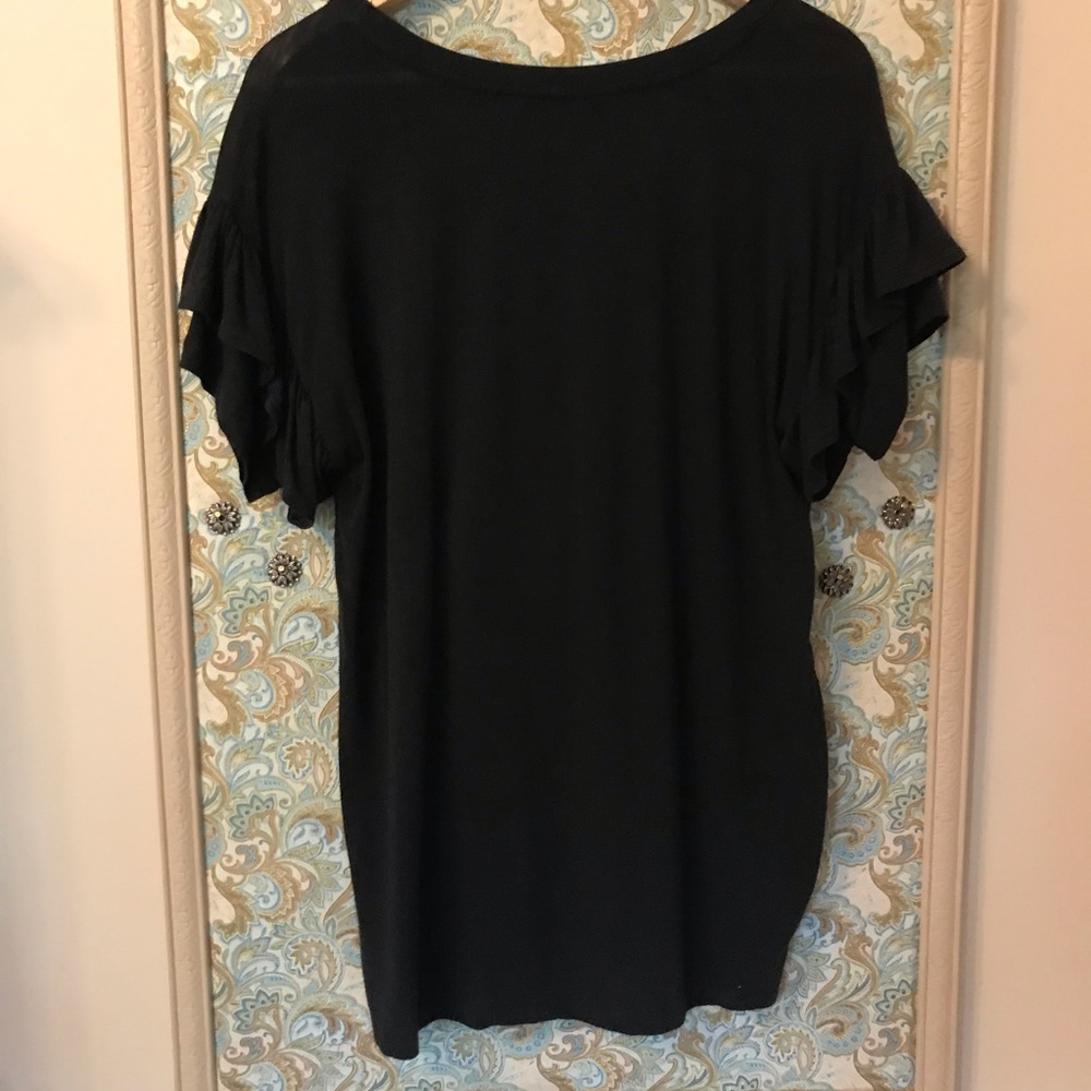Aerie Ruffle Legging Tee in Black 🖤 - Picture 3 of 5